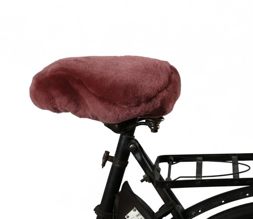 sheepskin bike seat cover